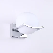 Unique and novelty led wall lamps glass ball wall lights for home E27 AC90V-260V