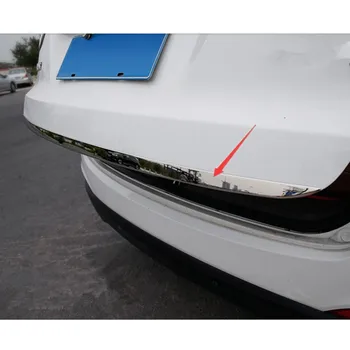 

For Hyundai Ix35 Tucson 2010-2014 2015 Chrome Rear Trunk Back Door Cover Tail Gate Trim Boot Garnish Moulding Styling Sticker