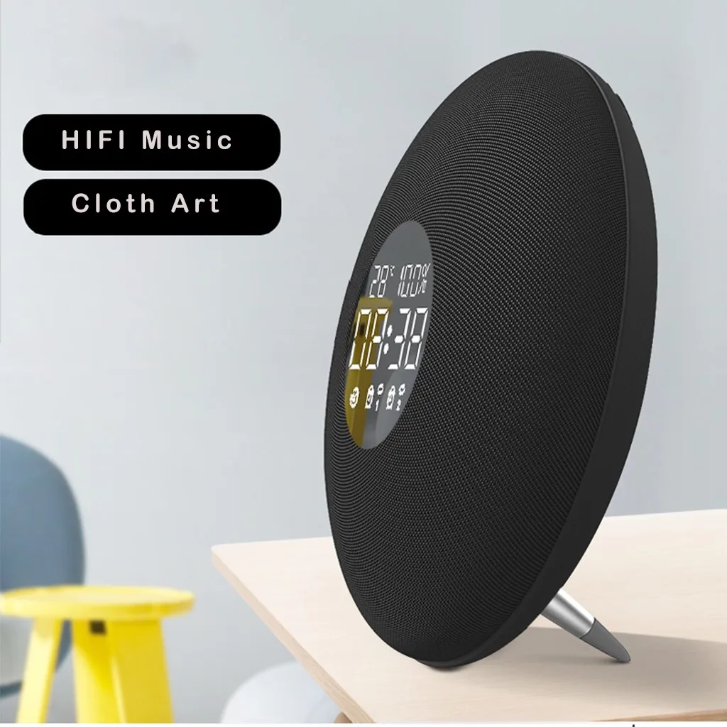 Горячая Мода портативный yAyusi S6 двойной динамик HIFI музыкальное зеркало Bluetooth с