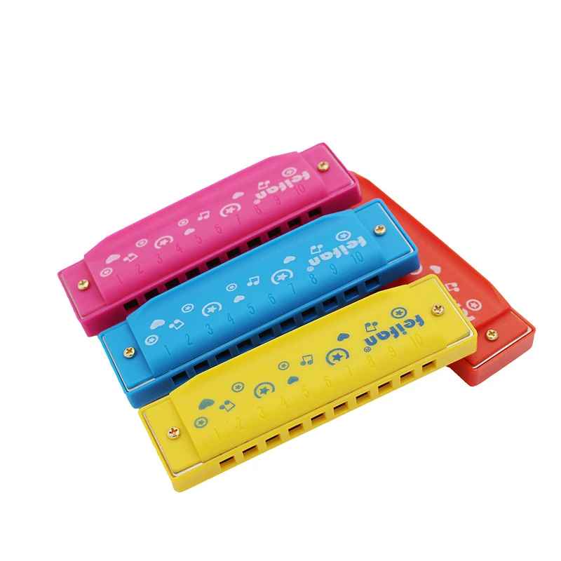 Kids Harmonica 10 Holes Musical Instrument For Baby Early Educational