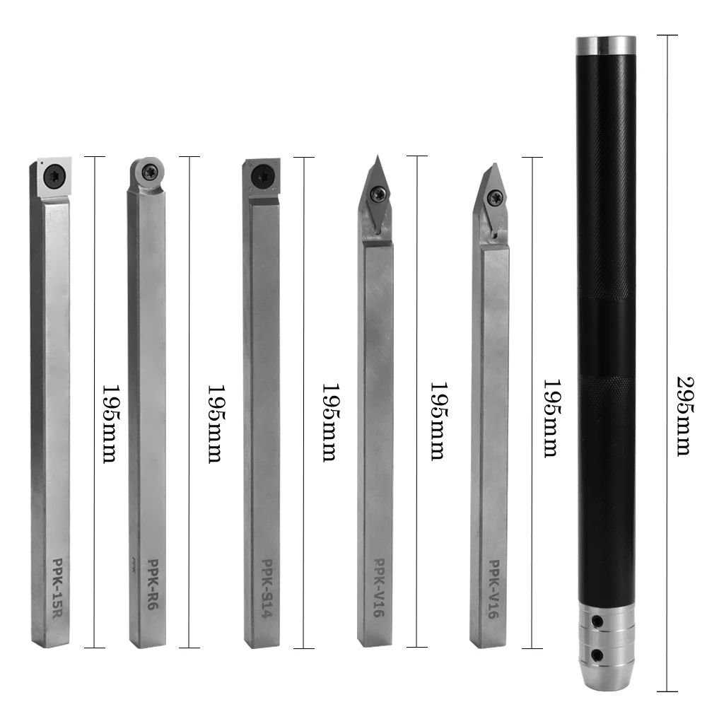 Токарный станок из легированной стали, токарные инструменты, токарный резак, твердосплавный вставной ключ, режущий инструмент, ручка из алюминиевого сплава, деревообрабатывающий инструмент