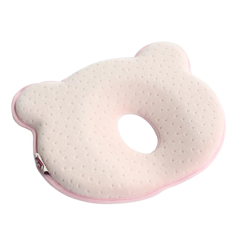 Memory Foam детские подушки дышащие детские подушки определенной формы для предотвращения плоской головки эргономичные Подушка для новорожденного almofada infantil 0~ 12 м - Цвет: fense