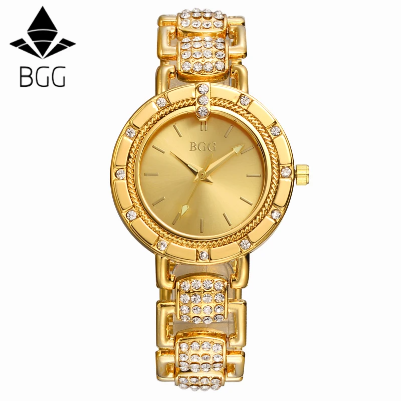 

Ladies Gold Watch Women Golden Clock Female Top Luxury CHENXI Brand Women Dress Rhinestone Quartz Waterproof Watches Feminine