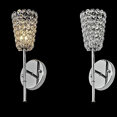 3W Cup Style Crystal lModern LED Wall Lamp Lights With 1 Light For Bedroom Home Lighting,Lustre Wall Sconce Free Shipping 3W Cup Style Crystal lModern LED Wall Lamp Lights With 1 Light For Bedroom Home Lighting,Lustre Wall Sconce Free Shipping