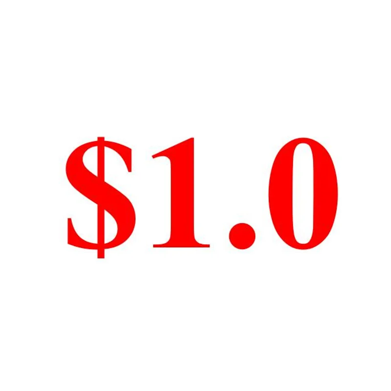 

Shipping cost $1.0USD!