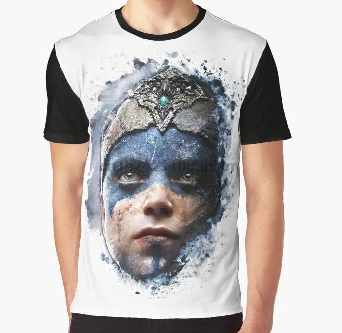 

All Over Print 3D Women T Shirt Men Funny tshirt Hellblade Senuas Sacrifice Graphic T-Shirt