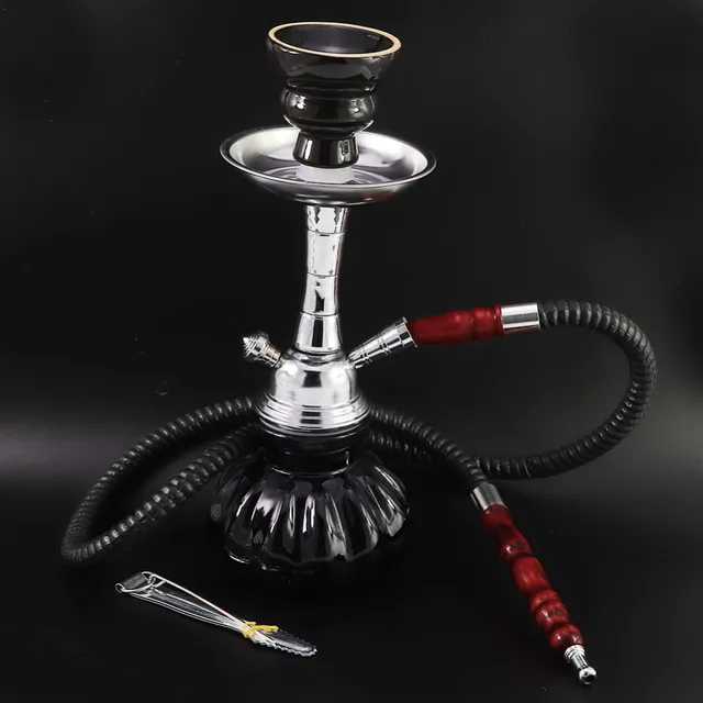 Mini Hookah Smoking Shisha Glass Weed Pipes Acessory Bottle Complete