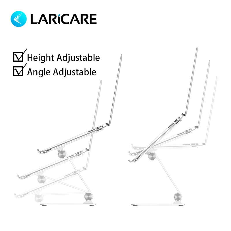 LariCare Aluminum Alloy Laptop Stand For Macbook. Tablet Stand For IPad Surface Pro. Support All Laptop and Tablet LariCare Aluminum Alloy Laptop Stand For Macbook. Tablet Stand For IPad Surface Pro. Support All Laptop and Tablet