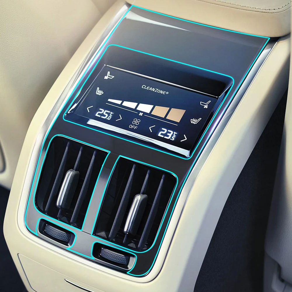 

Anti Scratch Car Center Console Control Gear Panel Kit Interior Trim Protective Film Sticker for Volvo s90 2017-2018 Accessories
