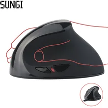 2 4 Ghz Wireless Vertical font b Mouse b font Healthy Ergonomic 6 Buttons DPI Switch