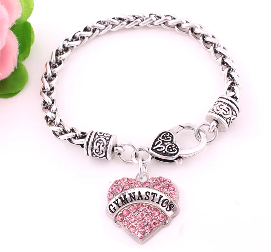 I Love You Charm With Lobster Claw Clasp Charms for Bracelets and Necklaces