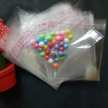 

500pcs 12cmx19cm OPP Transparent Plastic Jewelry Packaging Bag Resealable Self Adhesive Bags Clear Cellophane Bag Gift Bags