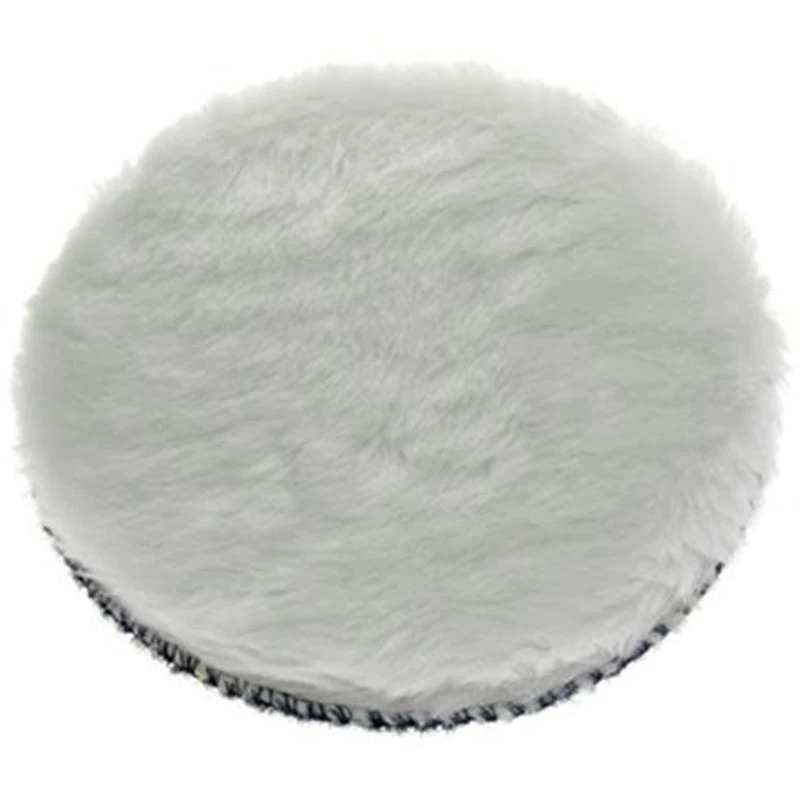 10 Pcs 125 Mm Car Polishing Pad 5 Inch Inch Polish Waxing Pads Wool Polisher Bonnet Car Paint Care Wool Polishing Pad