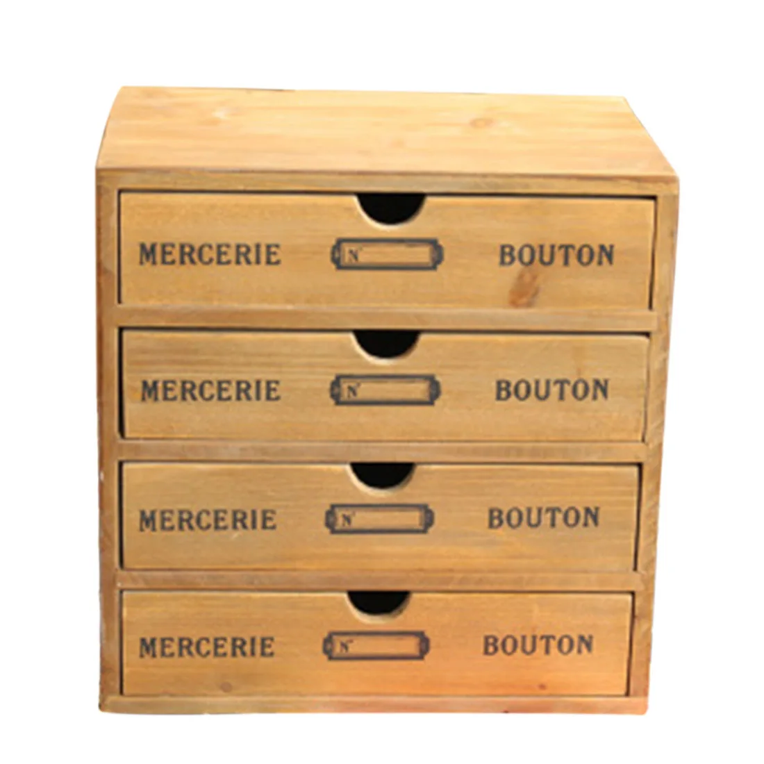 High quality Drawer Household Essentials Drawer Wooden Storage Chest