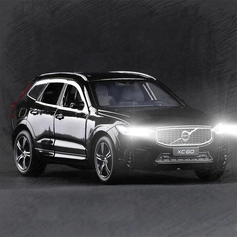 

1:32 VOLVO XC60 SUV Off_road Car Metal Toy Car with Sound Light Pull Back Vehicle Children Toys