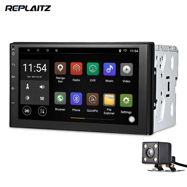 7003 Universal 2 Din Car Radio Android 6.0 Bluetooth GPS Navigation WiFi Auto Audio Stereo MP3