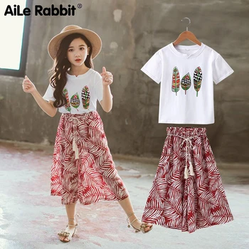 

Summer Girls Clothes Sets Baby Girl Short Sleeve Shirt Top+shorts Suits Kids Clothing Printed Children's Clothes 2pcs
