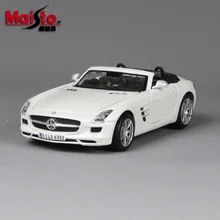 1:24 литые модели автомобилей mkd3 коллекция автомобилей из сплава спортивные автомобили игрушки для детей Benz SLS AMG SLK GL63 GT Roadster