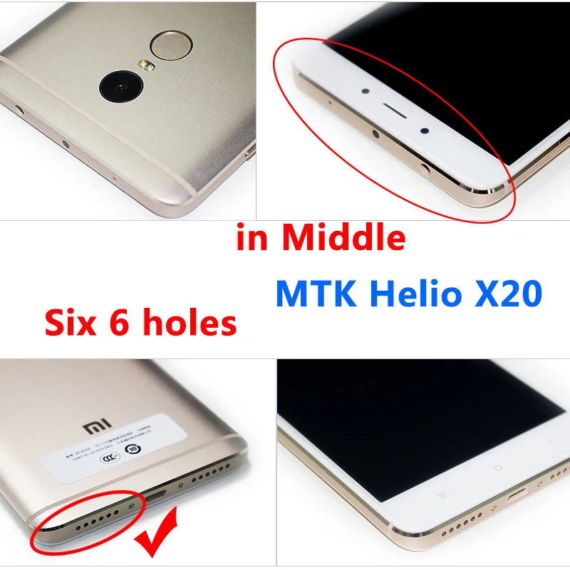 ЖК дисплей и сенсорный экран с рамкой для Xiaomi Redmi Note 4 новый дигитайзер в сборе