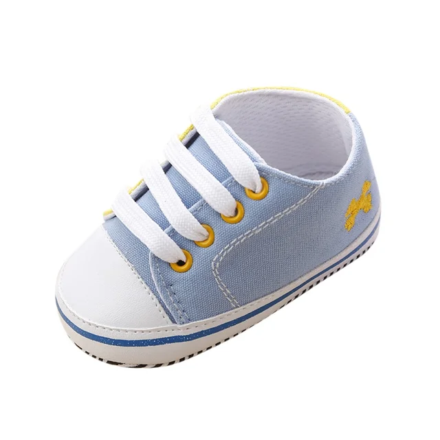 New Baby Toddler Infant Boy Girl Shoes Soft Sole Prewalker Crib Shoe