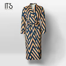 Это ничего ECLIPSE Для мужчин чистый хлопковые пижамы рубашка с длинными рукавами пижамы кимоно халат роскошные уютные Ночная дизайн