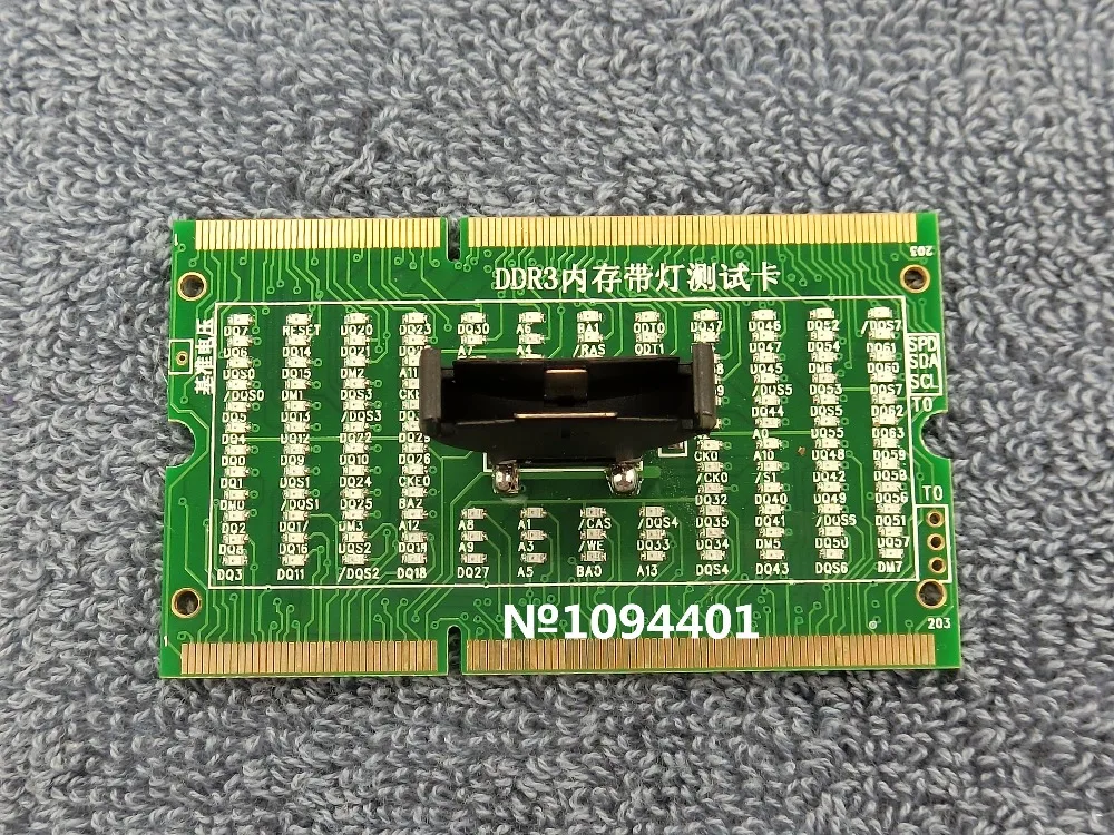 1 шт.* Абсолютно слот памяти DDR3 карта-тестер для материнская плата для ноутбуков ноутбук со светодиодный