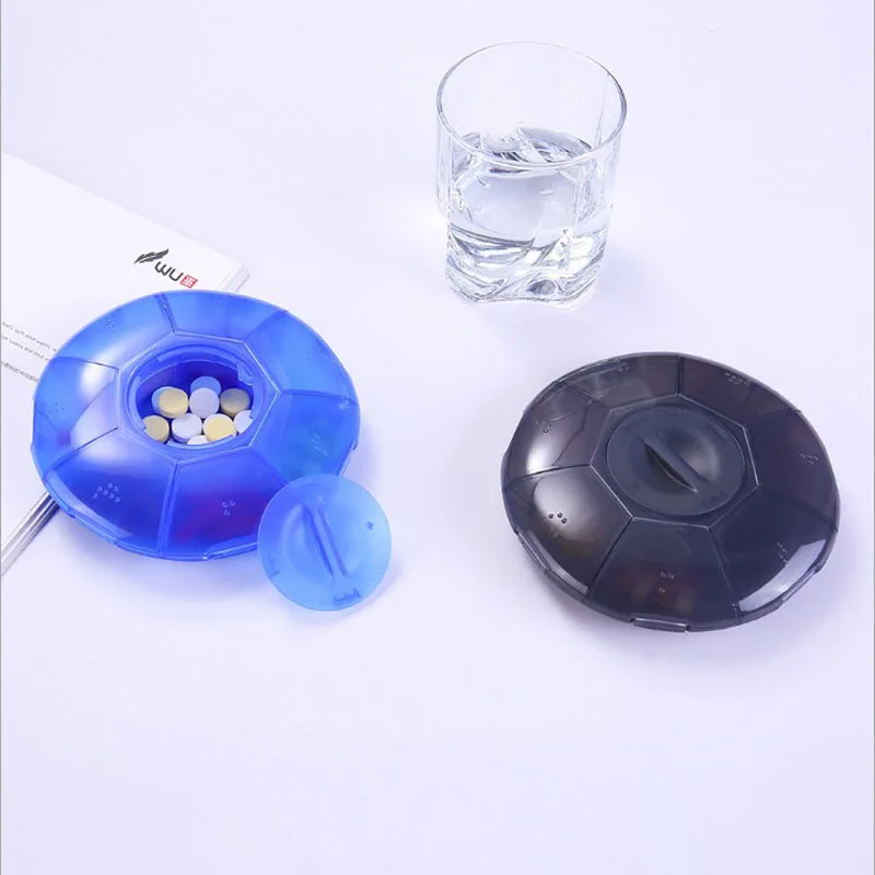 

Insulin Pill medicine cooler box Creative cosmetic box Transparent plastic pill box Weekly Storage weekly medicine fridge