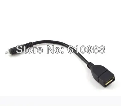 

Freeshipping (5 pieces/lot) Micrp 5 pin plug to OTG female host data cable for GALAXY GS2 GS II I9100 MOTO XOOM TG01