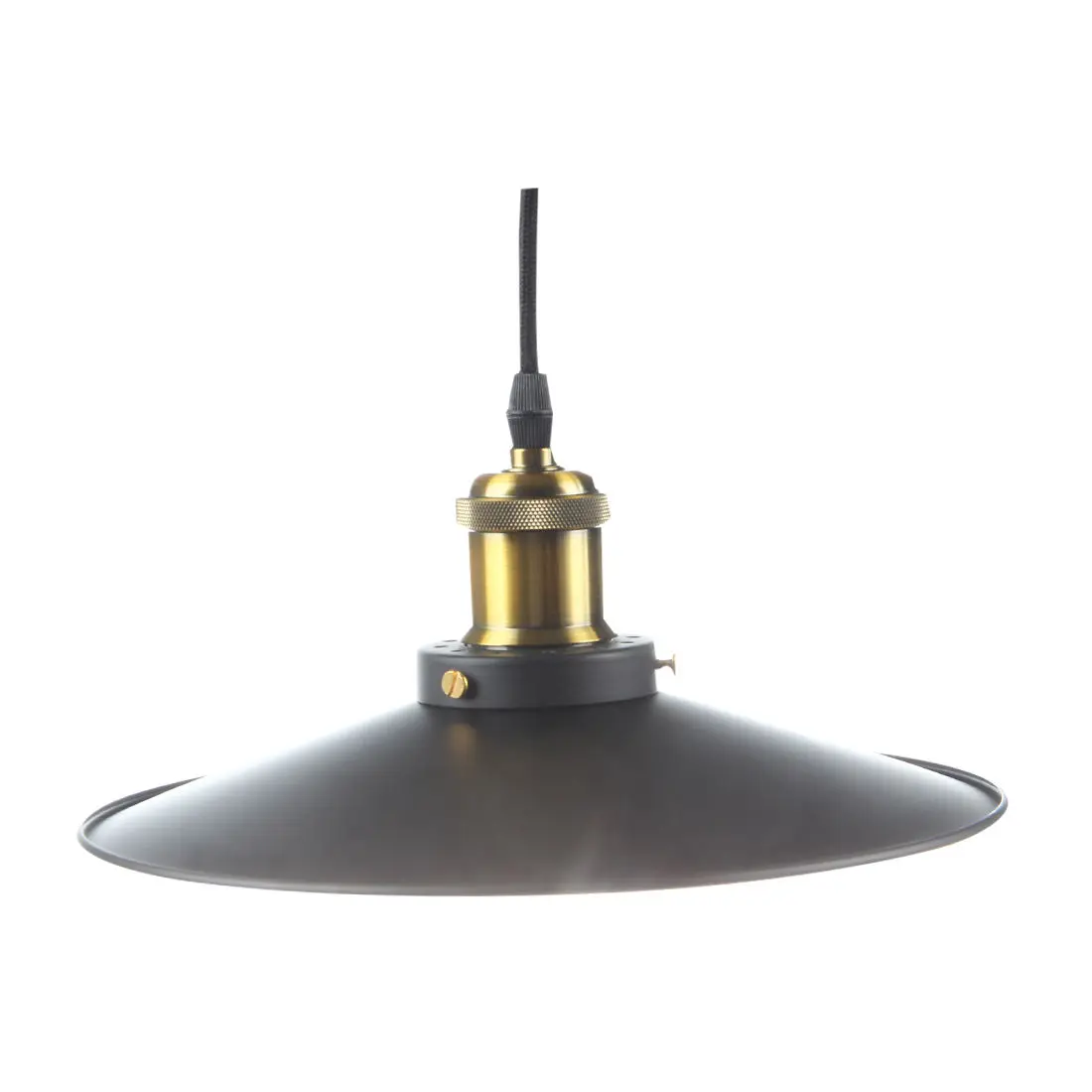 

CSS Retractable Hanging Light Vintage Loft Industrial Pendant Lights Adjustable Max Drop 1.5m Wire Lamps (diameter 26cm cable