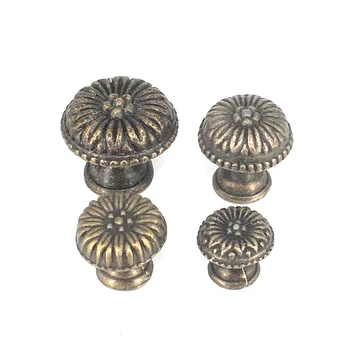 

10PCS Vintage Bronze drawer handles wardrobe kitchen cabinet handle pull Cupboard Closet door knobs