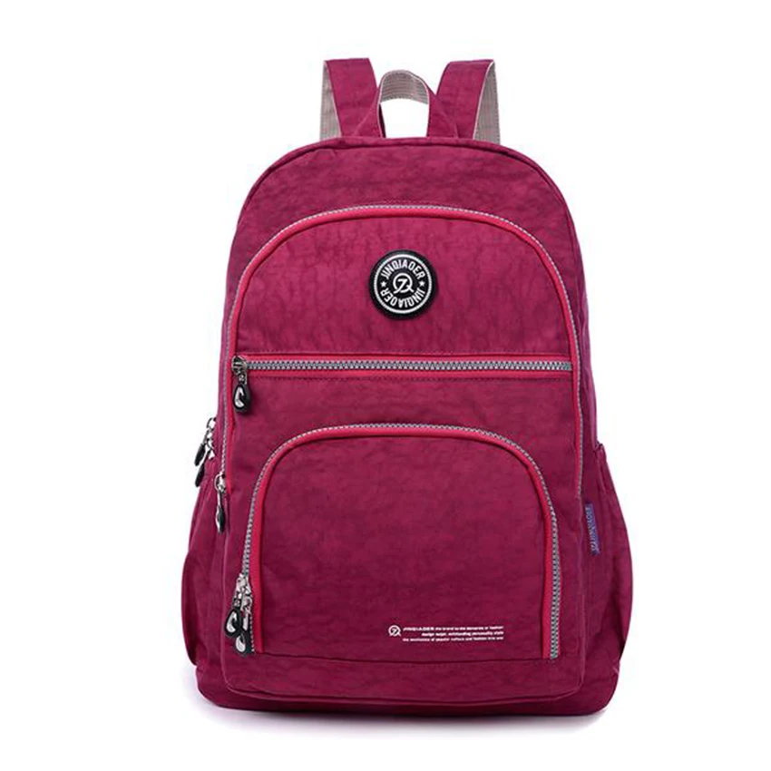 New Casual Women Backpack Female Backpacks Waterproof Nylon Women s Backpack for Printing Canvas Backpack Women