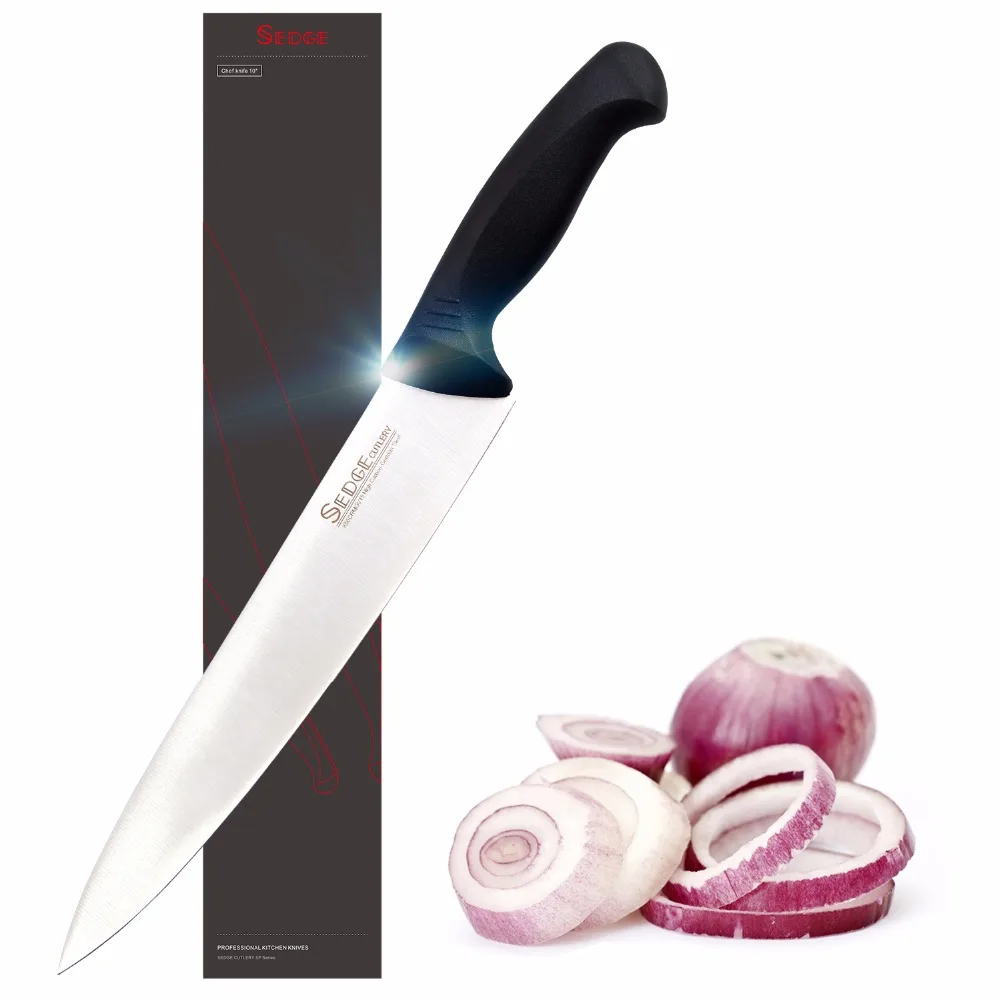 Нож шеф-повара Sedge-Серия SP-немецкий кухонный нож из высокоуглеродистой нержавеющей стали 1,4116-эргономичная ручка-10''