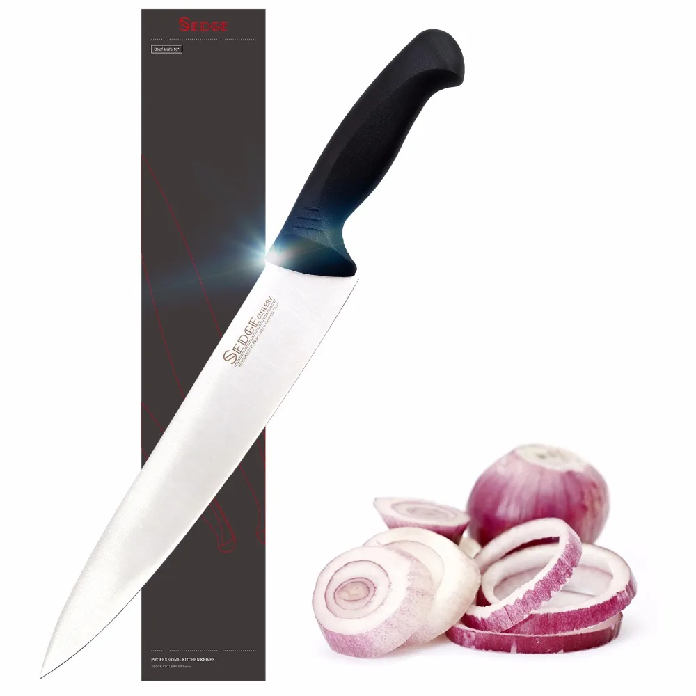 

Sedge Chef Knife - SP Series - German 1.4116 High Carbon stainless steel Kitchen Knife - Ergonomic Handle - 10''