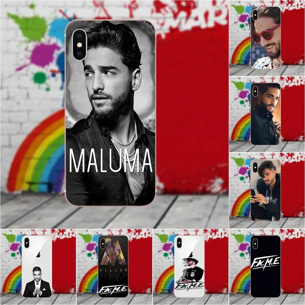 

TPU Print Case Maluma Ozuna Pop Hip Hop Rapper For Huawei G8 Honor 5C 5X 6 6X 7 8 9 Y5II Mate 9 P7 P8 P9 P10 P20 Lite Plus 2017