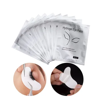 

50pairs Lint Free Eyelash Patches under Eye Tips Sticker for Eyelash Extension Eye Pads Makeup Tools Eyelash Building Lashes