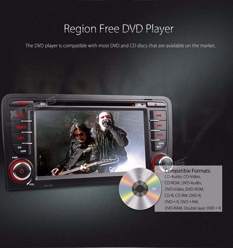 Excellent 7" Double 2 Din Car DVD Radio GPS Navi Fit For Audi A3 S3 Auto Video Player Dual Channel CANbus Touch Screen Audio USB Stereo 11 Excellent 7" Double 2 Din Car DVD Radio GPS Navi Fit For Audi A3 S3 Auto Video Player Dual Channel CANbus Touch Screen Audio USB Stereo 11