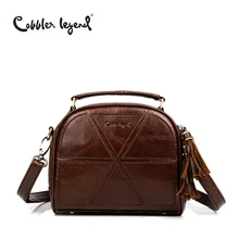 Cobbler Legend Quaste Frauen Messenger Bags Weiblichen Echtem Leder Totes Patchwork Designer Handtaschen Frauen Umhängetasche Kleine