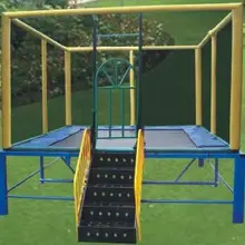 CE сертифицированный батут для гимнастики и фитнеса детский батут HZ-4223 на заказ