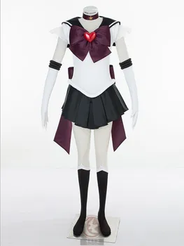 

[STOCK] 2018 Anime Sailor Moon Meiou Setsuna SuperS Uniform XS-3XL Cosplay Costume For Women Halloween Free Shipping New.