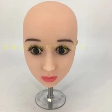 Facial training model of microplastic surgery Multi-functional silicone female head model