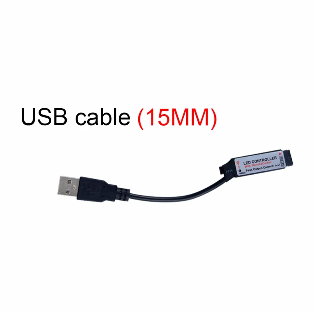 24-мя клавишами USB RGB светодиодный контроллер 5-24V ИК-пульт дистанционного управления RGB светодиодный диммер USB Интерфейс 4 Pin относится к 2835 5050 3528 Светодиодная лента RGB светильник