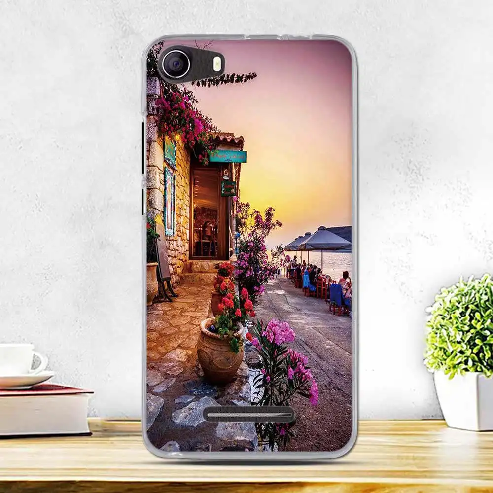 Мягкий Тонкий силиконовый чехол для BQ 5065 женский с цветами Choice BQS 5065|case for bq|silicone
