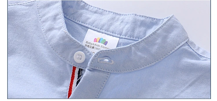 2018 Autumn Children Wear Fashion New Arrival Casual Dog Embroidery Long Sleeve Boys Shirt For2-10 Years Old (4) - 