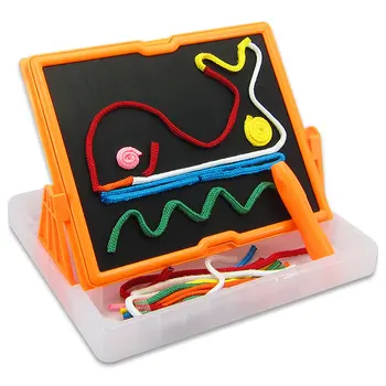 

Drawing Board Toy Children Wool Line Writing Board Creation Doodles Early Education Toys Baby Doodles Toys Dropshiping