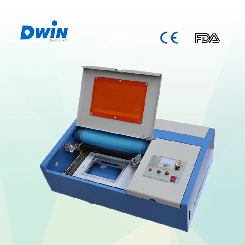 DW40 штамп столе CO2 лазерный гравировальный станок CE& FDA