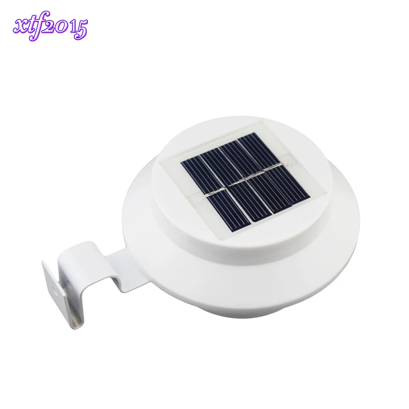 

xtf2015 4Pack Sun Power Smart LED Solar Gutter Utility Light Permanent for Houses, Fence Garden Shed Walkways Anywhere Solor 4