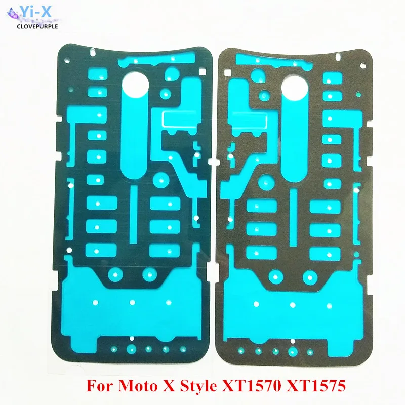 

2PCS/lot Original Sticker Adhesive Glue Tape For Motorola Moto X Style XT1575 XT1570 Battery Cover Back Rear Door Sticker