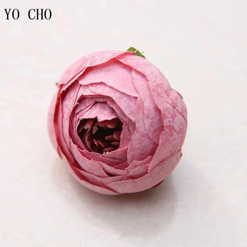 YO CHO 5 шт./лот высокое качество пионы цветы шелковые искусственные свадебные