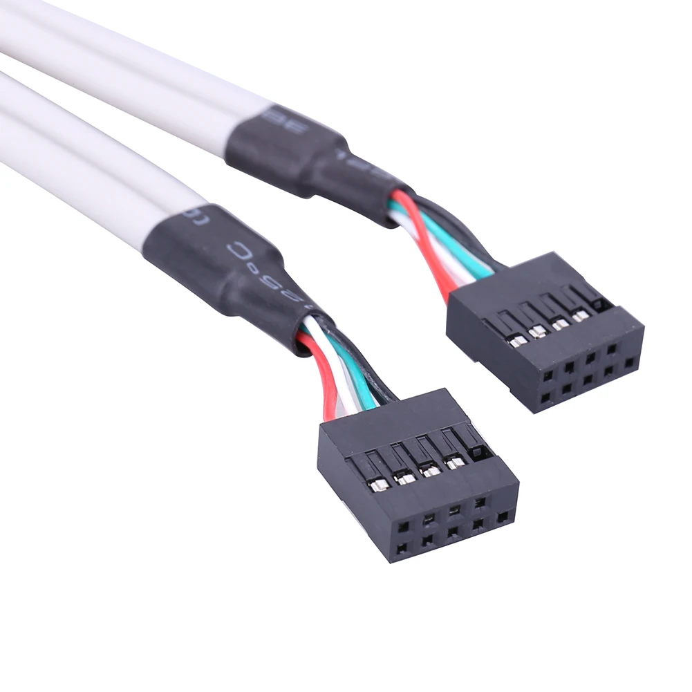 4 порта USB 2 0 порт панель кабель женский винт к материнской плате 9pin заголовок
