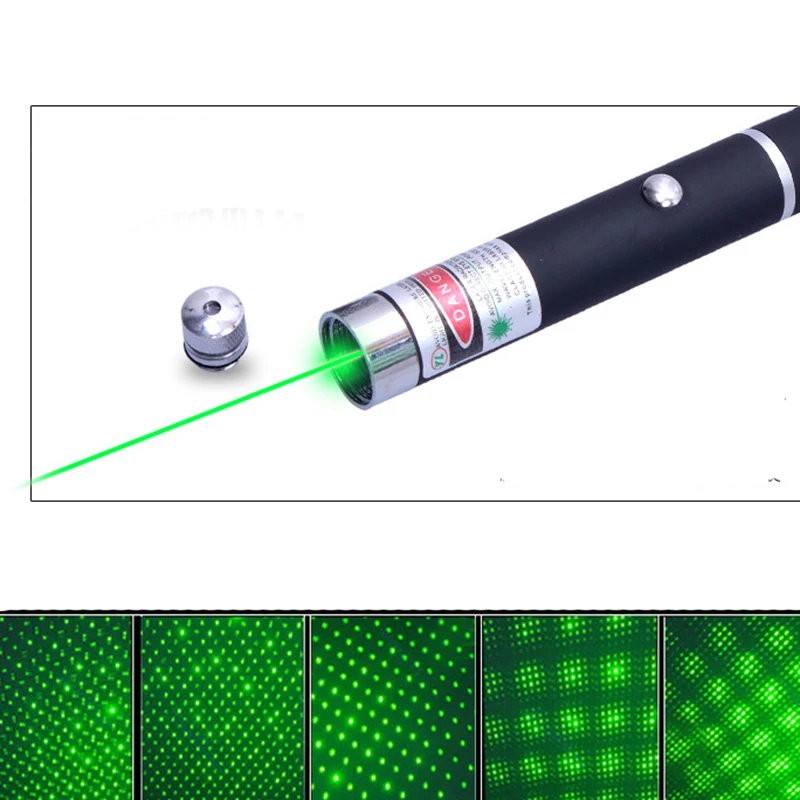 Лазерная указка 100 мВт красный зеленый лазерный прицел Регулируемый лазерный небесно-звездный охотничий фонарик(без батареи